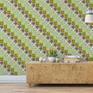 Papel de Parede Azulejos