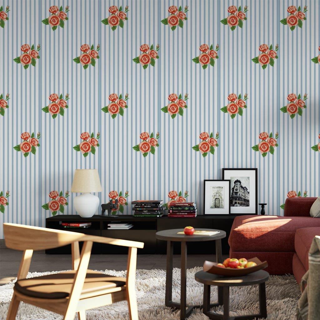 Papel de Parede Floral