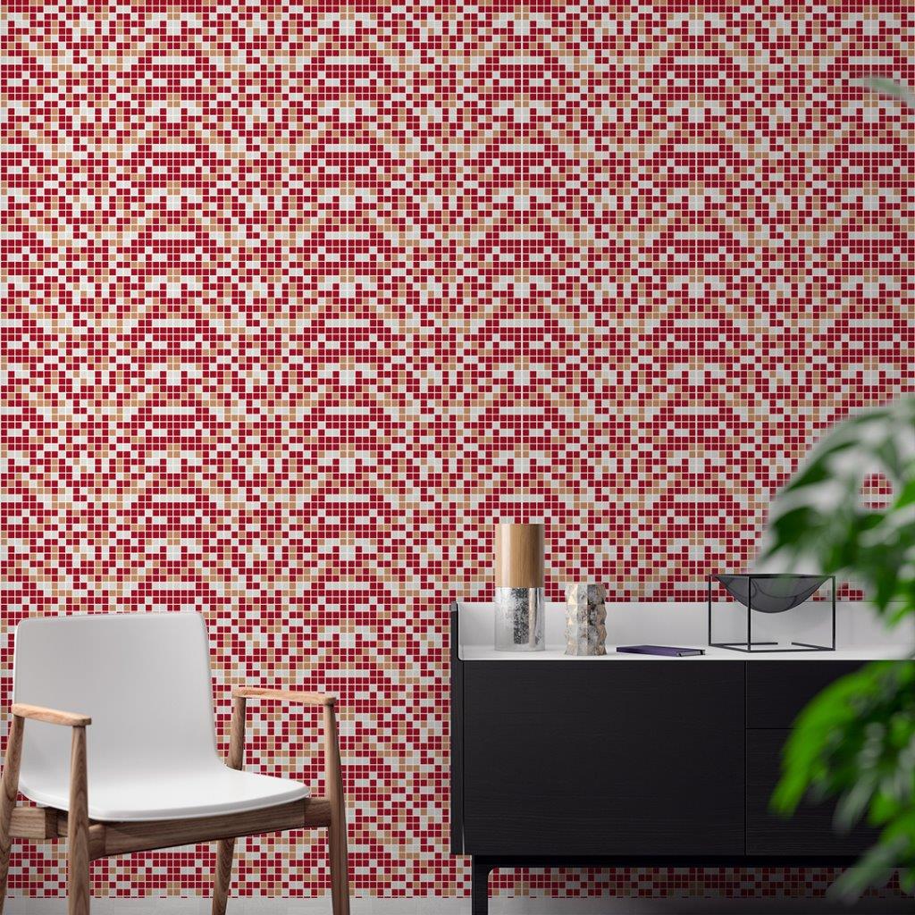 Papel de Parede Pastilhas