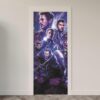 203.jpg Adesivo de Porta Comic Heróis Marvel DC