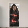 208.jpg Adesivo de Porta Comic Heróis Marvel DC