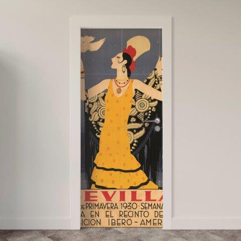 Adesivo de Porta Sevilha
