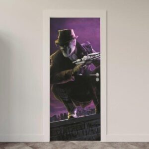 218.jpg Adesivo de Porta Comic Heróis Marvel DC