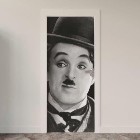 Adesivo de Porta Chaplin