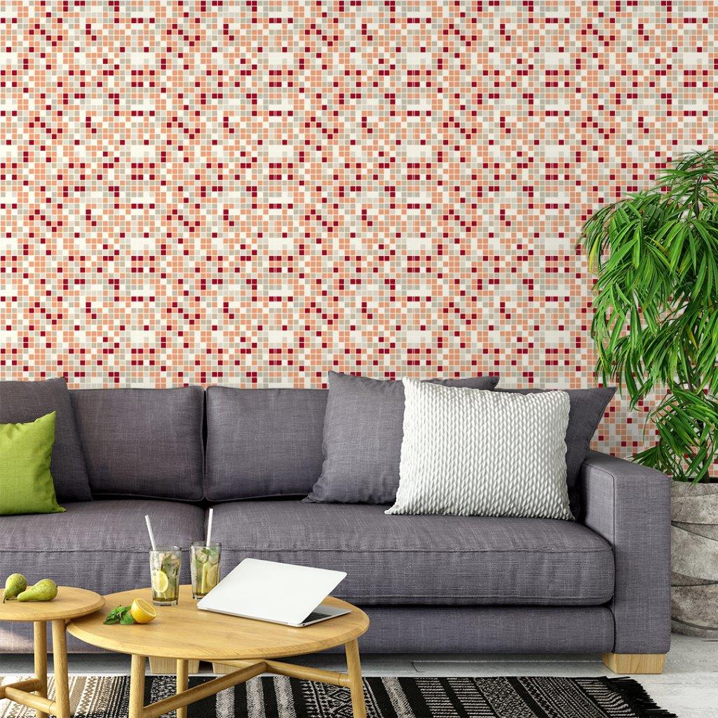 Papel de Parede Pastilhas