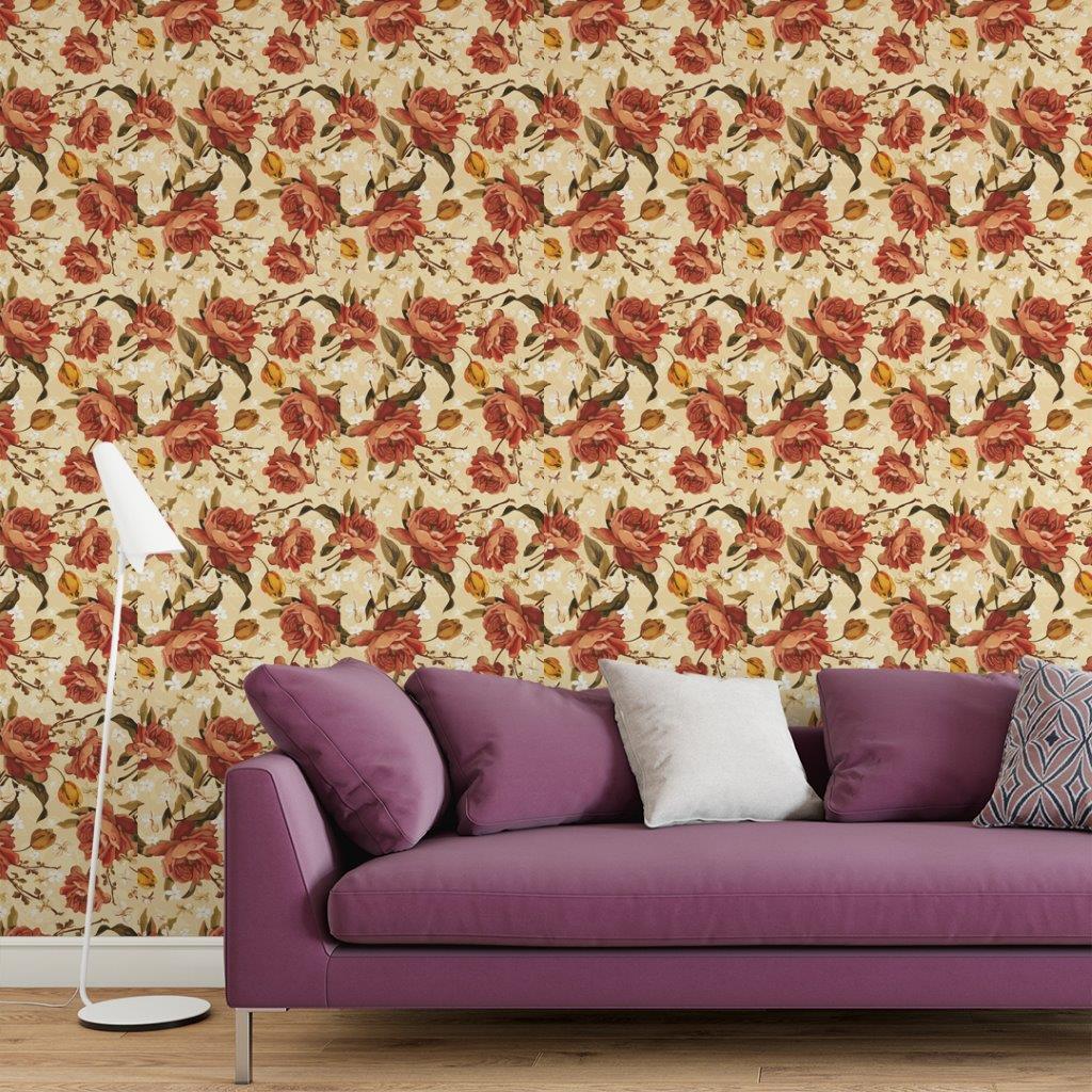 Papel de Parede Floral