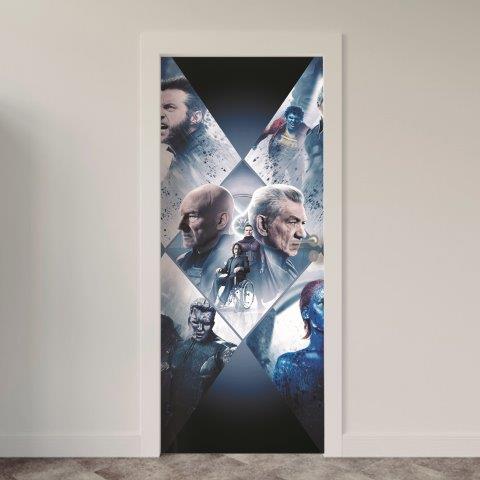 225.jpg Adesivo de Porta Comic X-Men