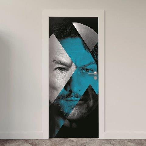 227.jpg Adesivo de Porta Comic X-Men