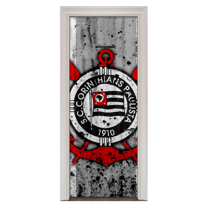 Adesivo de Porta SC Corinthians Paulista
