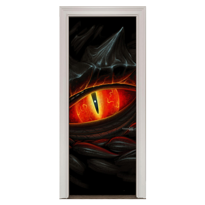 Adesivo de Porta Olho de Dragão Cod.23