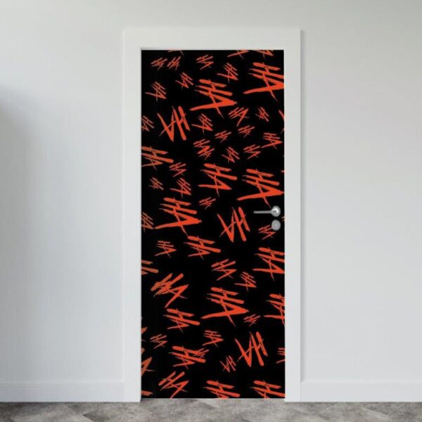 Adesivo de Porta Coringa Risadas