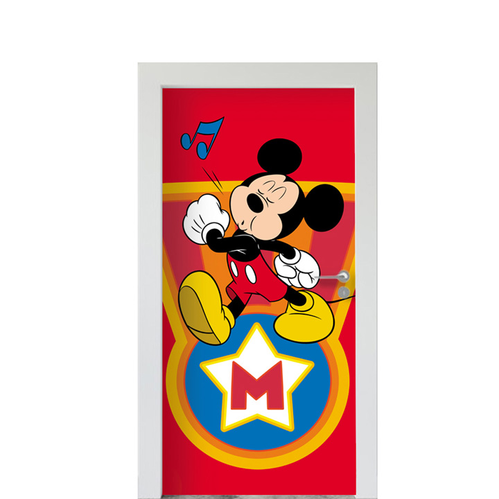 Adesivo de Porta Mickey E Minnie