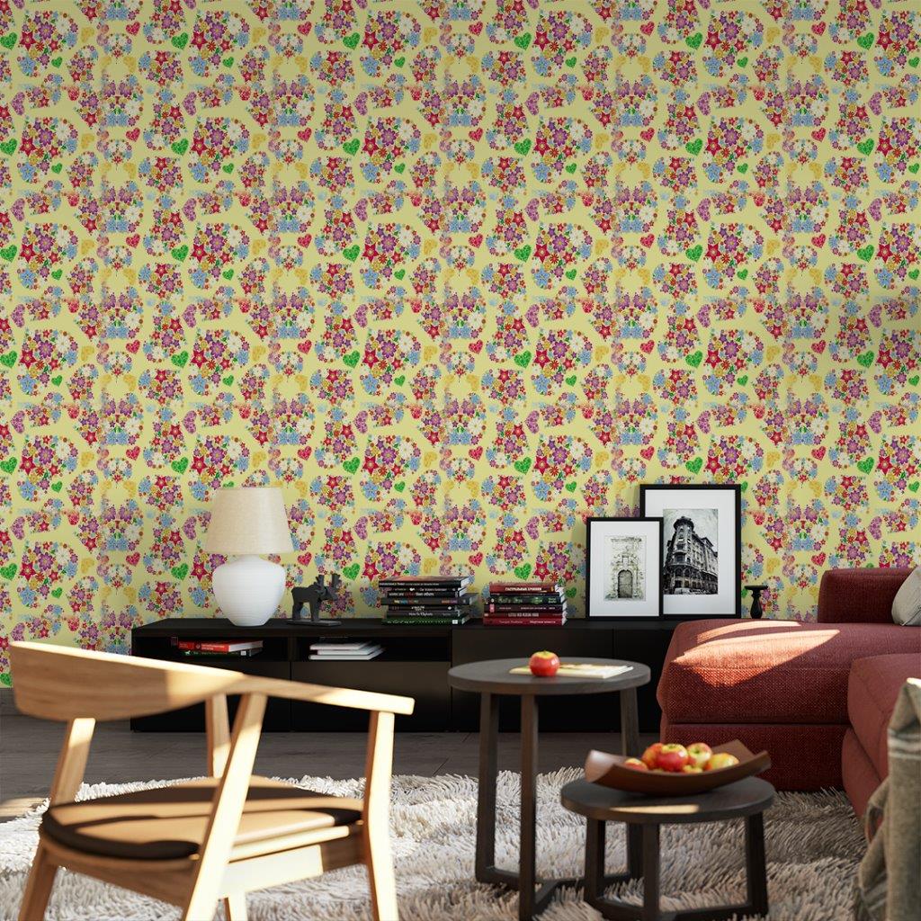 Papel de Parede Floral