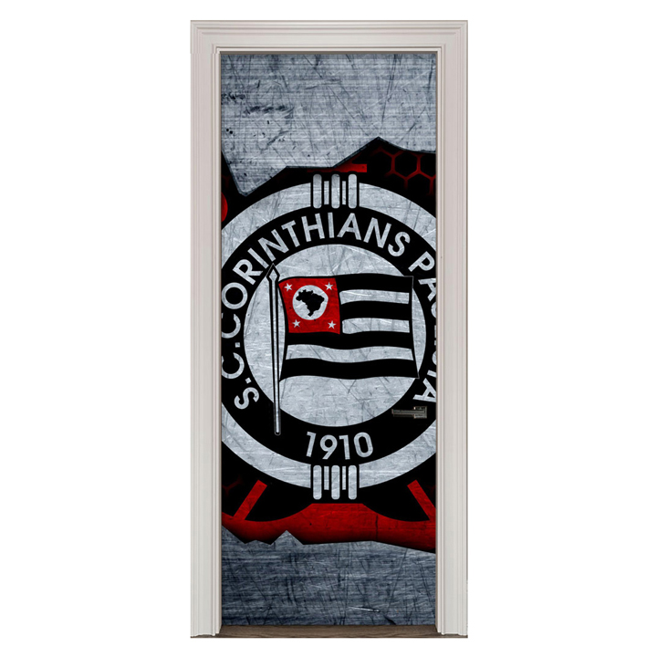 Adesivo de Porta SC Corinthians Paulista