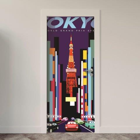 Adesivo de Porta Tokio