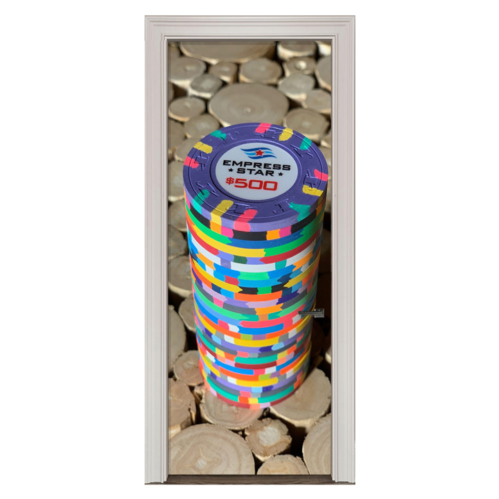 Adesivo de Porta Poker