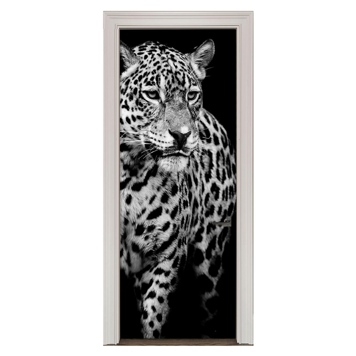 Adesivo de Porta Onça Pintada Cod.25