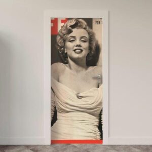 Adesivo de Porta Marilyn Monroe