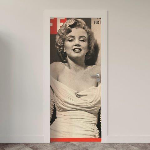 26-9.jpg Adesivo de Porta Marilyn Monroe