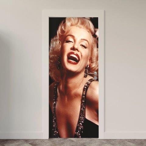 Adesivo de Porta Marilyn Monroe