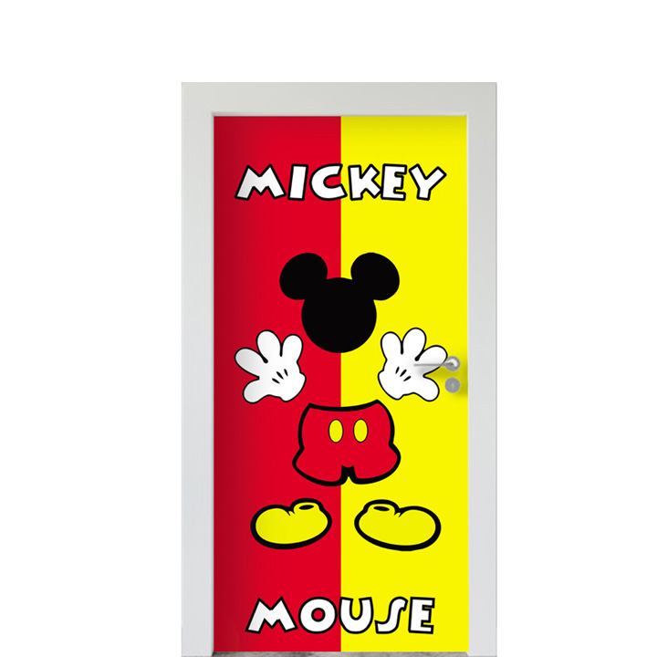 Adesivo de Porta Mickey E Minnie