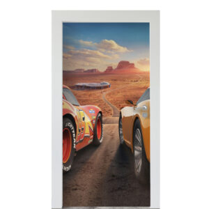 27-8.jpg Adesivo de Porta Desenho Carros