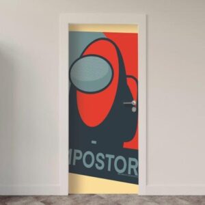 28-6.jpg Adesivo de Porta Among Us