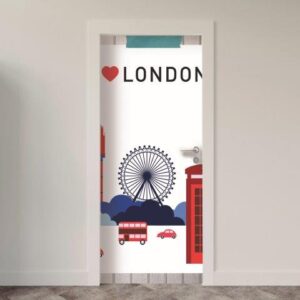 29-4.jpg Adesivo de Porta Londres