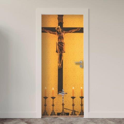Adesivo de Porta Espiritualidade