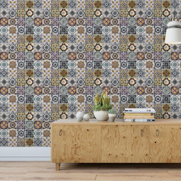 3-23.jpg Papel de Parede Azulejos