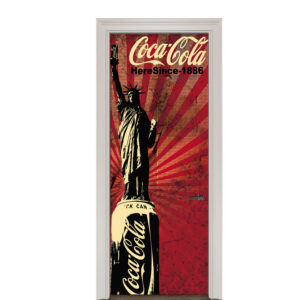Adesivo de Porta Coca-Cola Cod.3