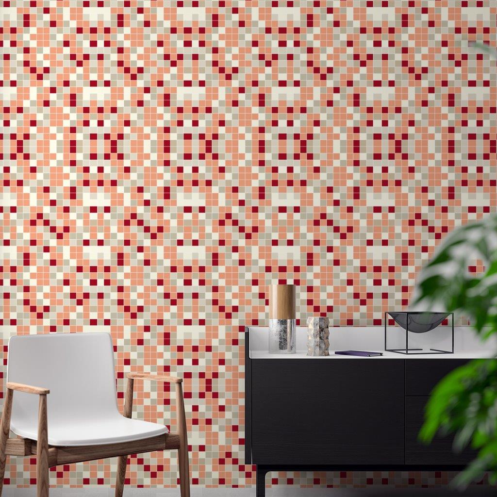 Papel de Parede Pastilhas