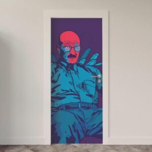 Adesivo de Porta Breaking Bad