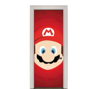 3-9.jpg Adesivo de Porta Mario Bros