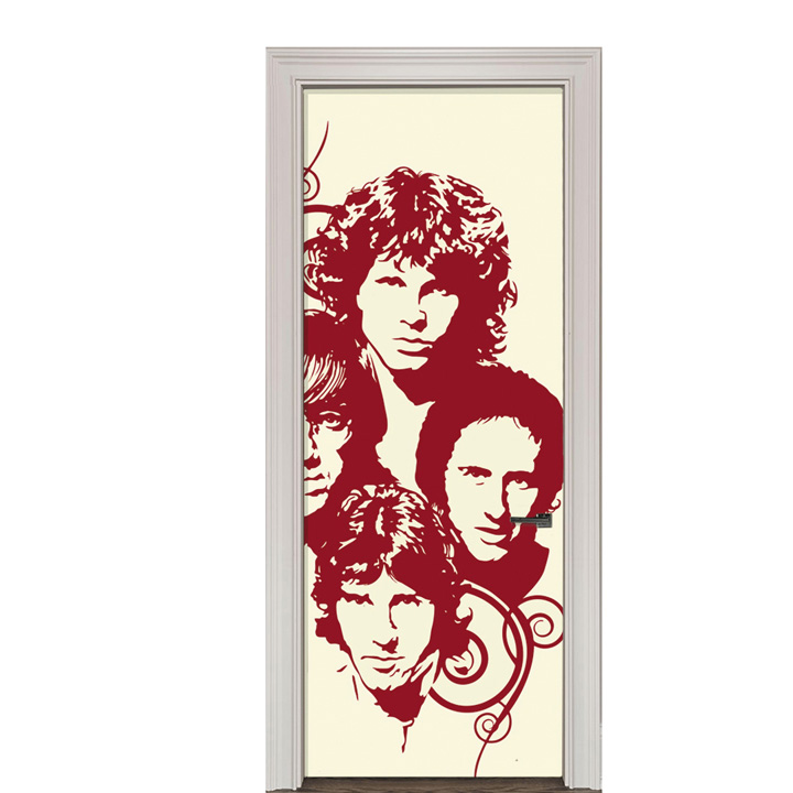 Adesivo de Porta The Doors