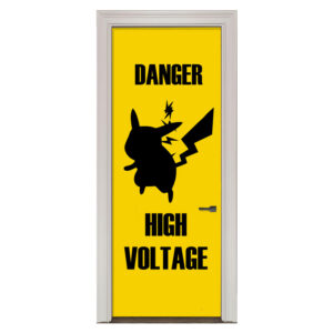 32-6.jpg Adesivo de Porta Danger