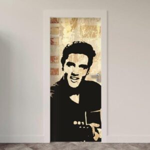 33-8.jpg Adesivo de Porta Elvis Presley