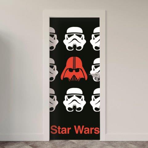 Adesivo de Porta Star Wars
