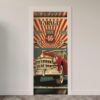 Adesivo de Porta Carros Cartaz