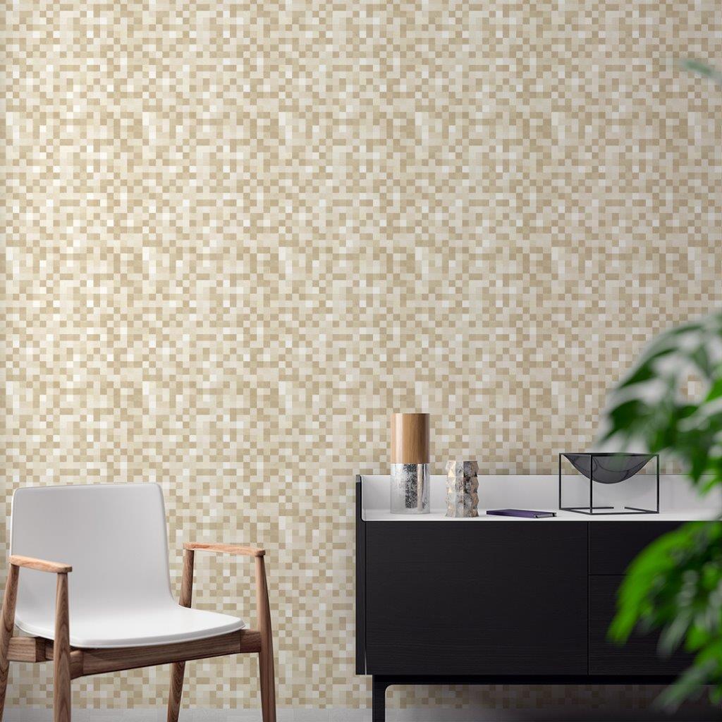 Papel de Parede Pastilhas