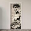37-10.jpg Adesivo de Porta Bruce Lee