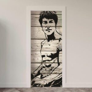 Adesivo de Porta Bruce Lee