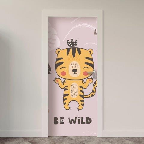 Adesivo de Porta Infantil & Baby