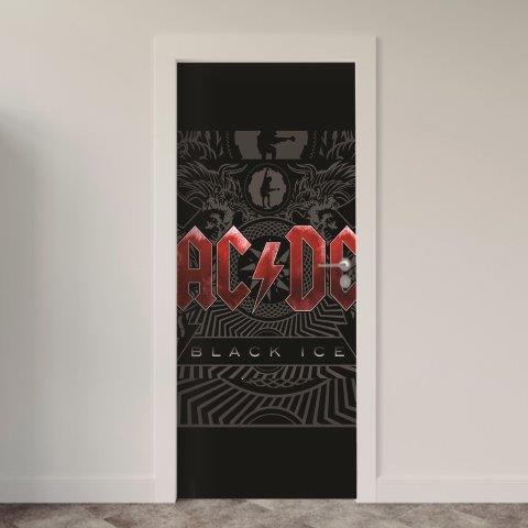 Adesivo de Porta Música AC-DC