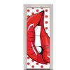 Adesivo de Porta Arte Pop Boca