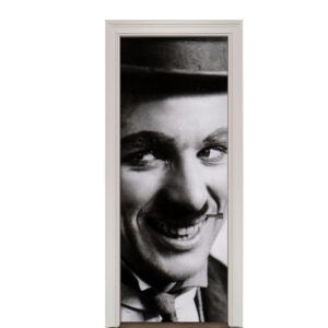 4-14.jpg Adesivo de Porta Charlie Chaplin Carlitos