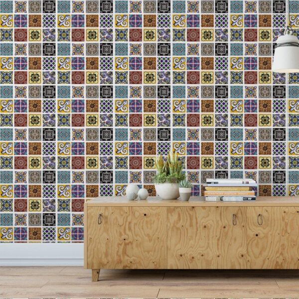 4-22.jpg Papel de Parede Azulejos