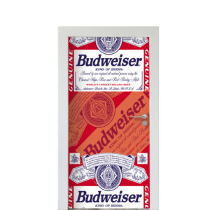 Adesivo de Porta Cerveja Budweiser Cod.42