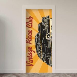 Adesivo de Porta Carros Cartaz