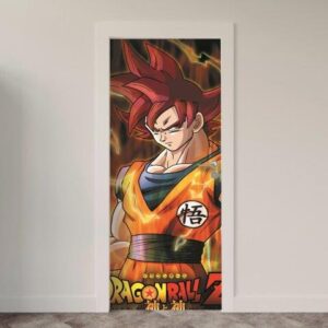 Adesivo de Porta Anime Dragion Ball Z